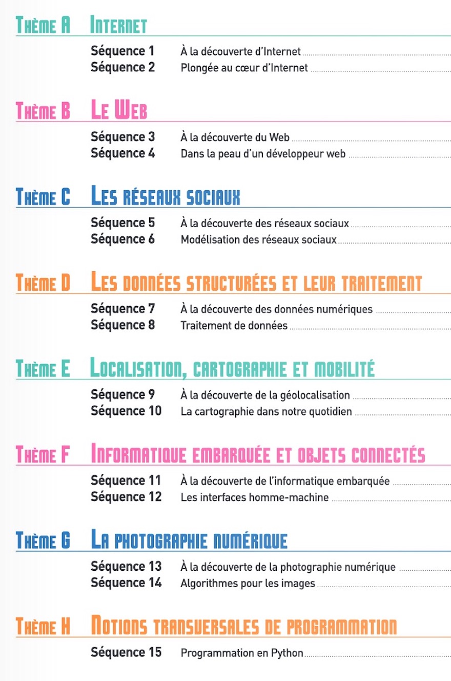 Rappel de SNT de Seconde